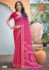 Tanya Vol 1 By Kashvi Dull Moss Viscose Daily Wear Saree Suppliers In India
